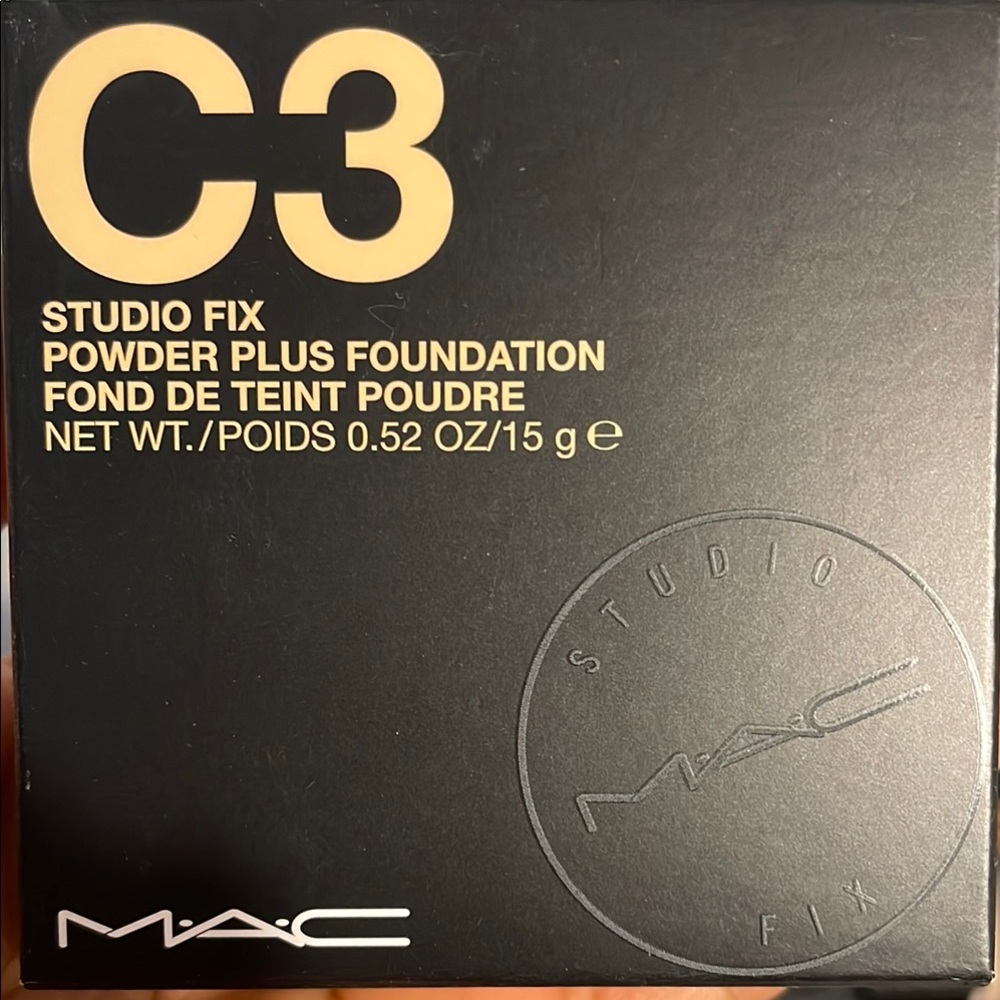 Original MAC Studio Fix Powder Plus Foundation C3